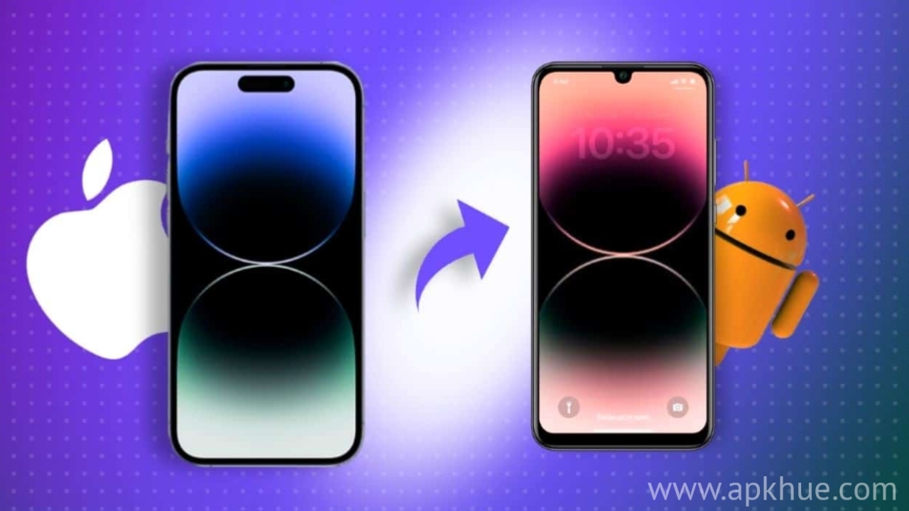 Apkhue iPhone 15 Launcher App for Android